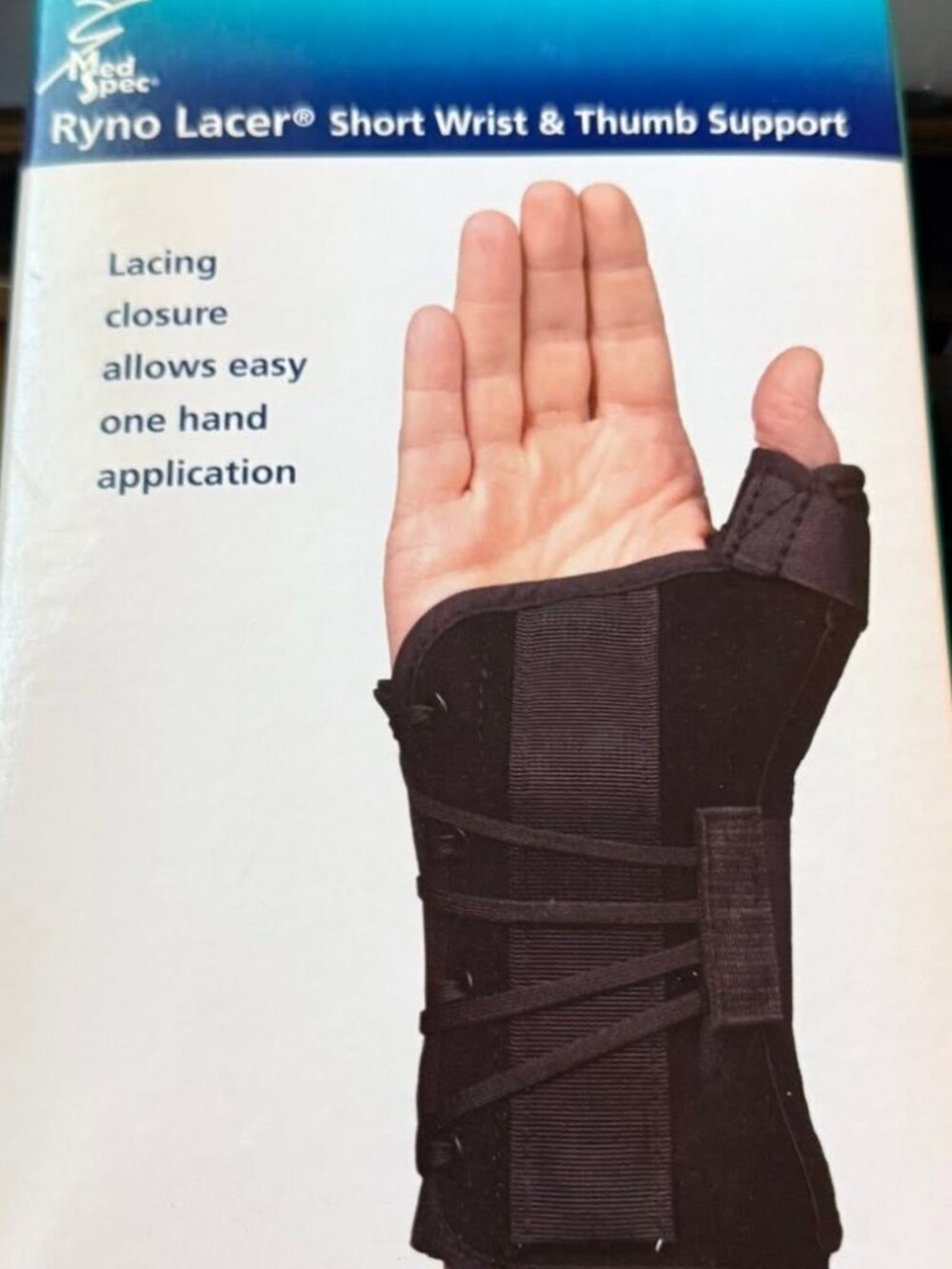 Ryno Lacer® II Wrist & Thumb Support